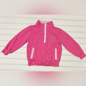 The Little Tribe Baby Proofs Girls Sweater‎ Jacket Size 3T Pink Embroidered CSJ
